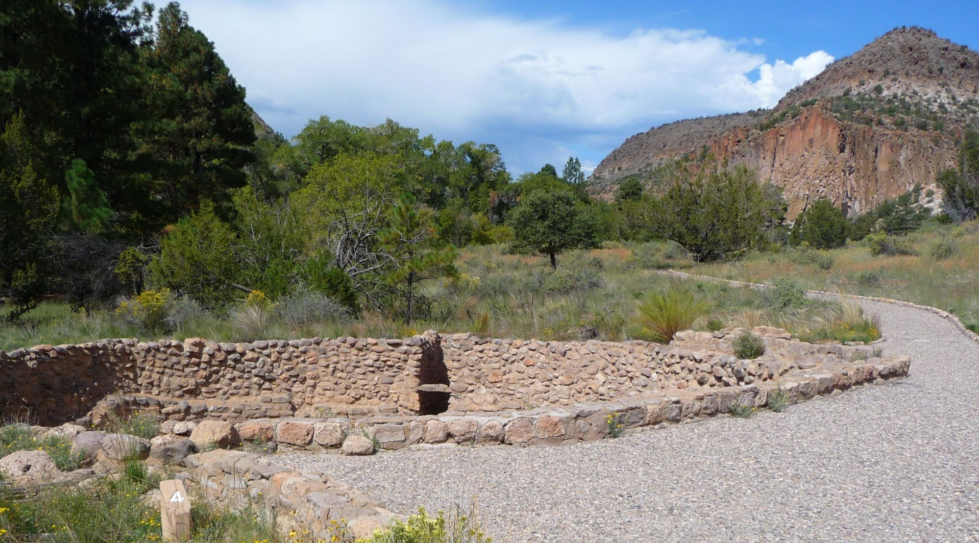 File:Bandelier National Monument in September 2011 - Big Kiva.JPG