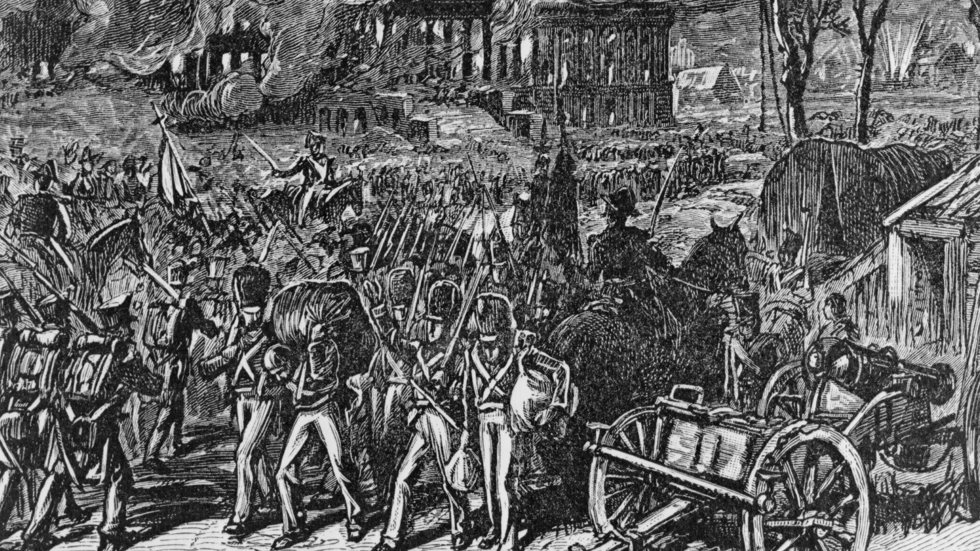 File:Capture and burning of Washington by the British, in 1814 LCCN96519729.jpg