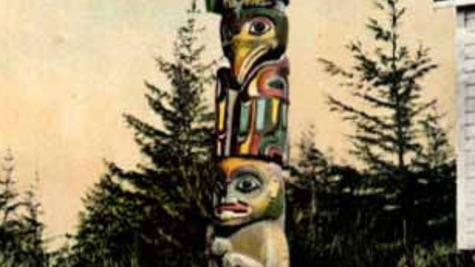 File:Tlingit totem pole in front of Chief Shake's house, Fort Wrangell, 1895 (AL+CA 1312).jpg