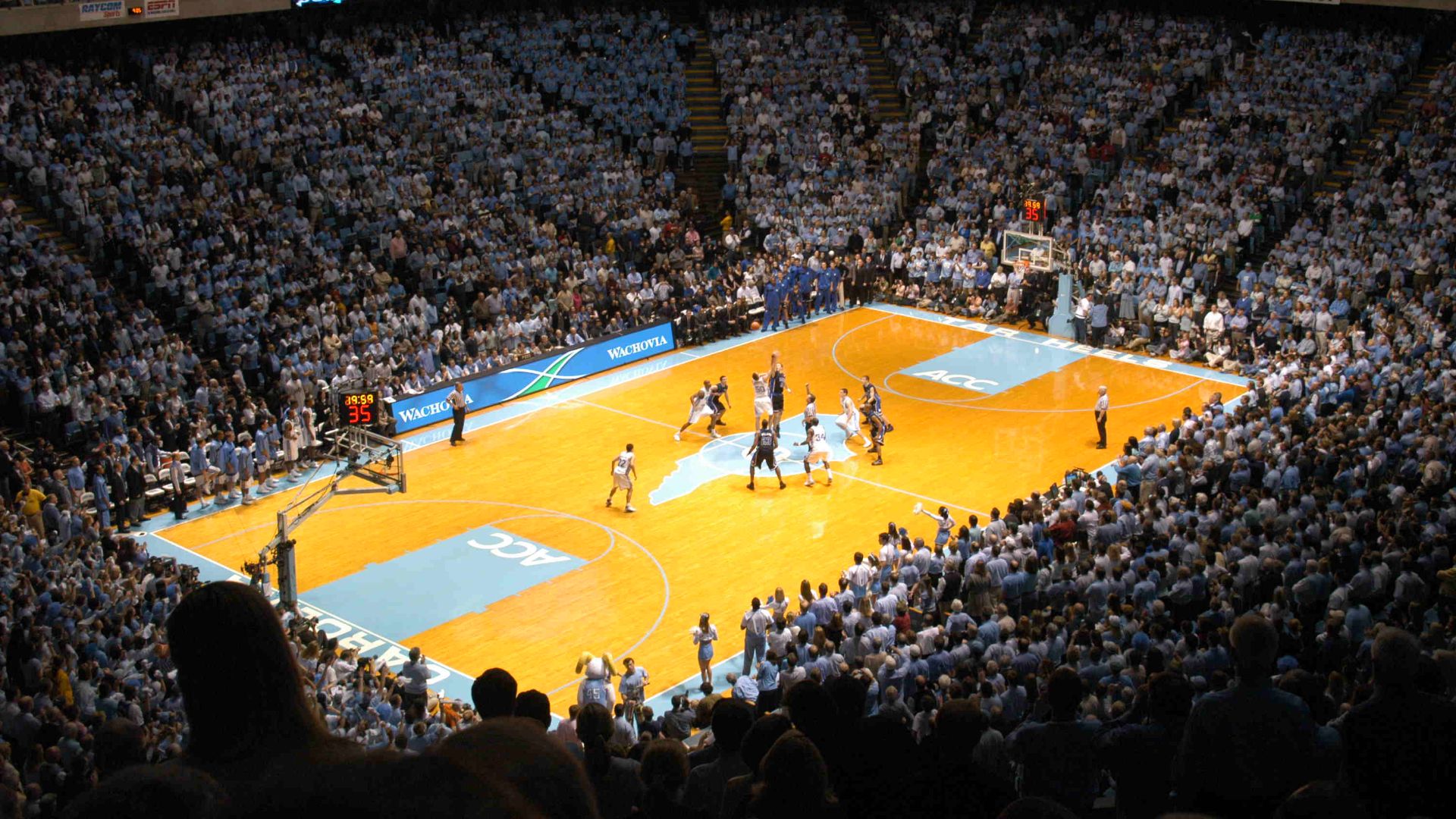 File:Duke UNC Basketball Game at Chapel Hill.jpg