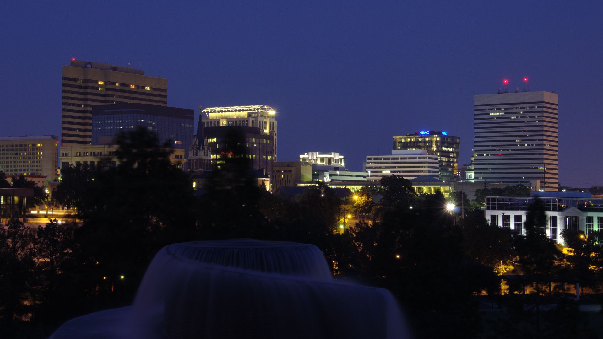 File:Columbia, South Carolina Skyline, Night.jpg