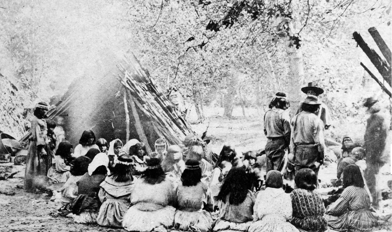 Miwok on Merced River