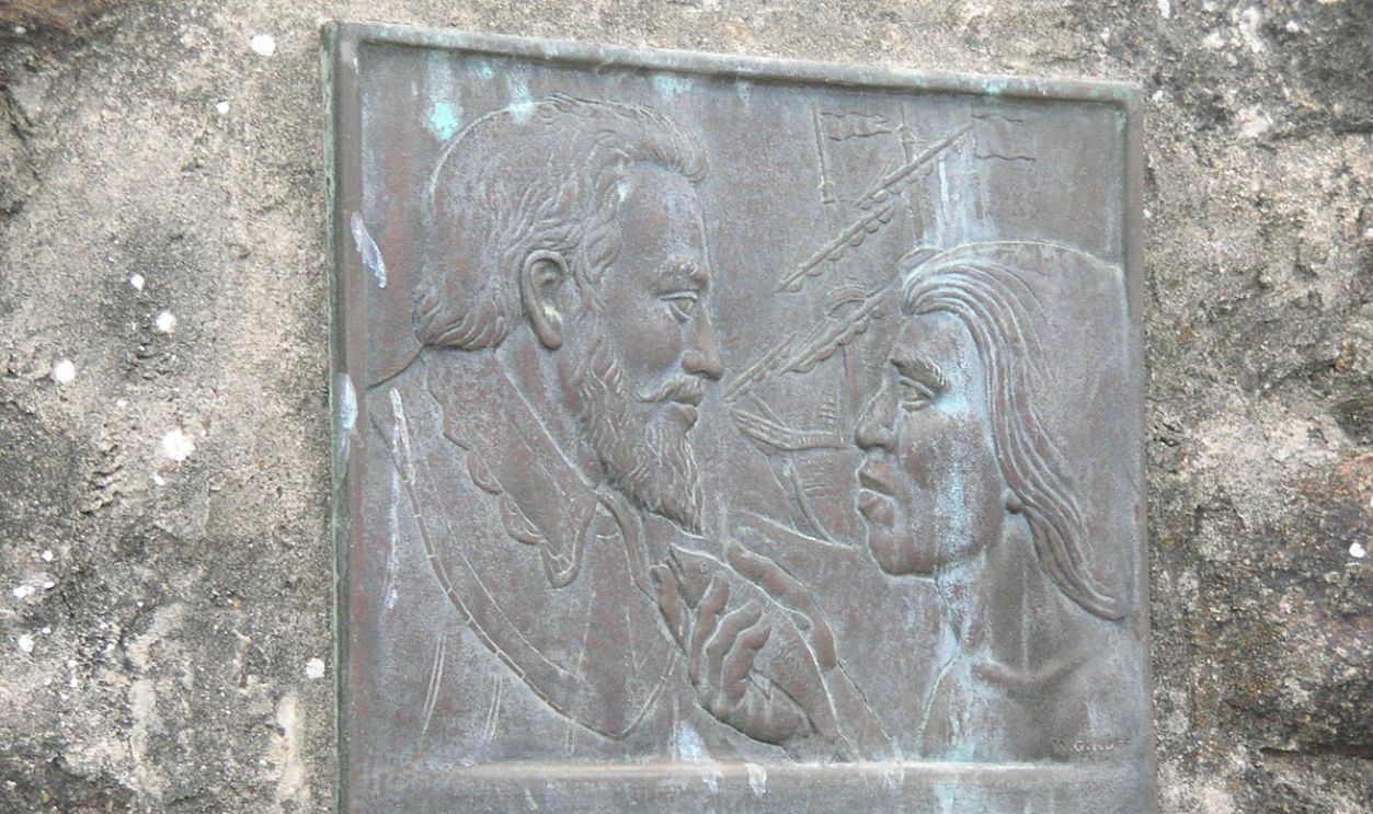 E Clampus Vitus Plaque Honoring Francis Drake's Landing in 1579