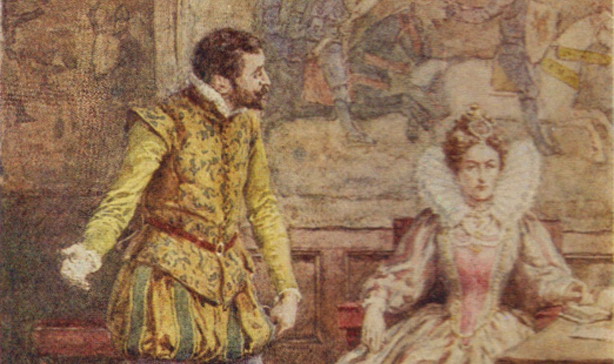 Francis Drake and Queen Elizabeth