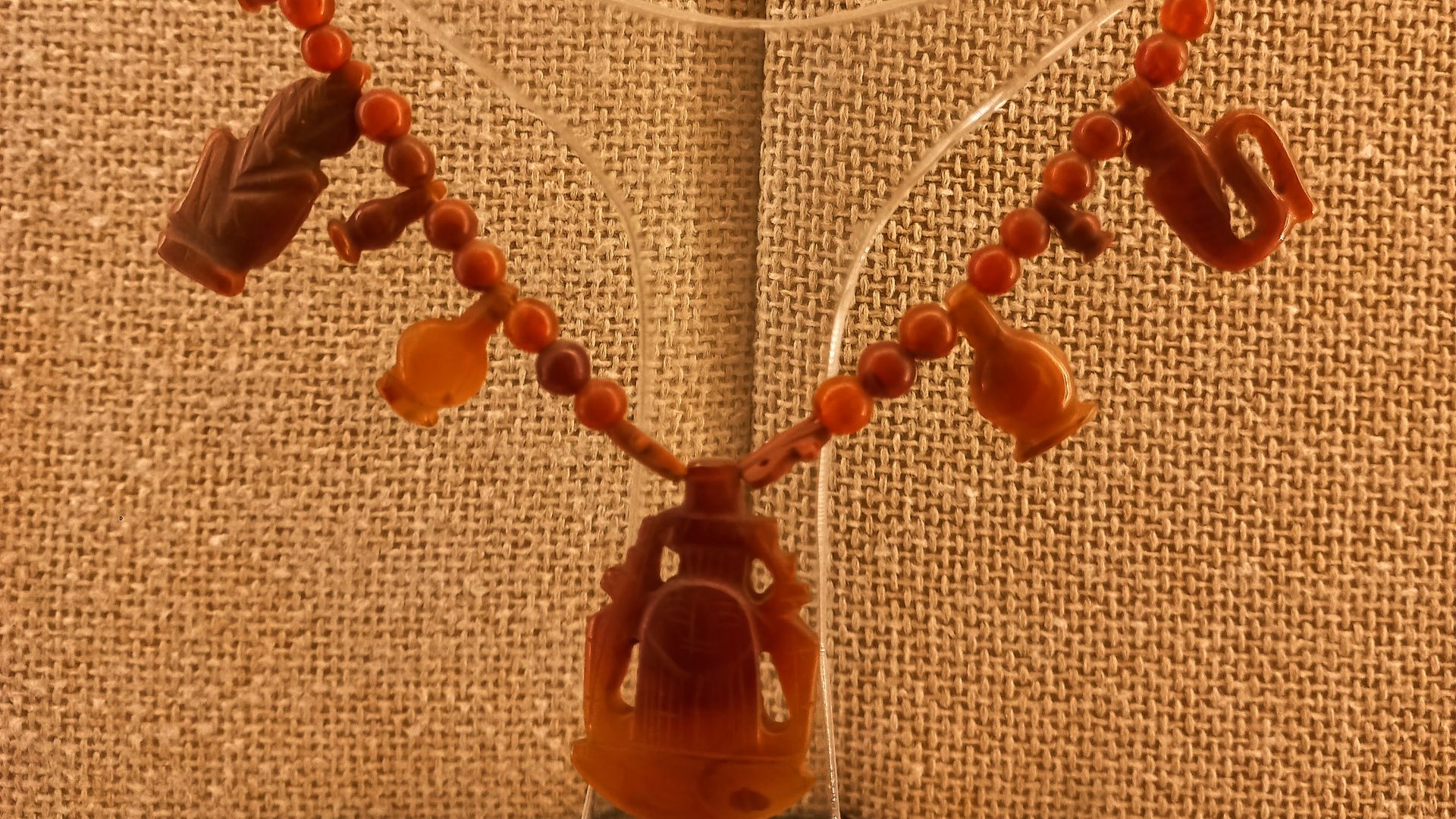 File:Egptian Amulet Necklace.jpg