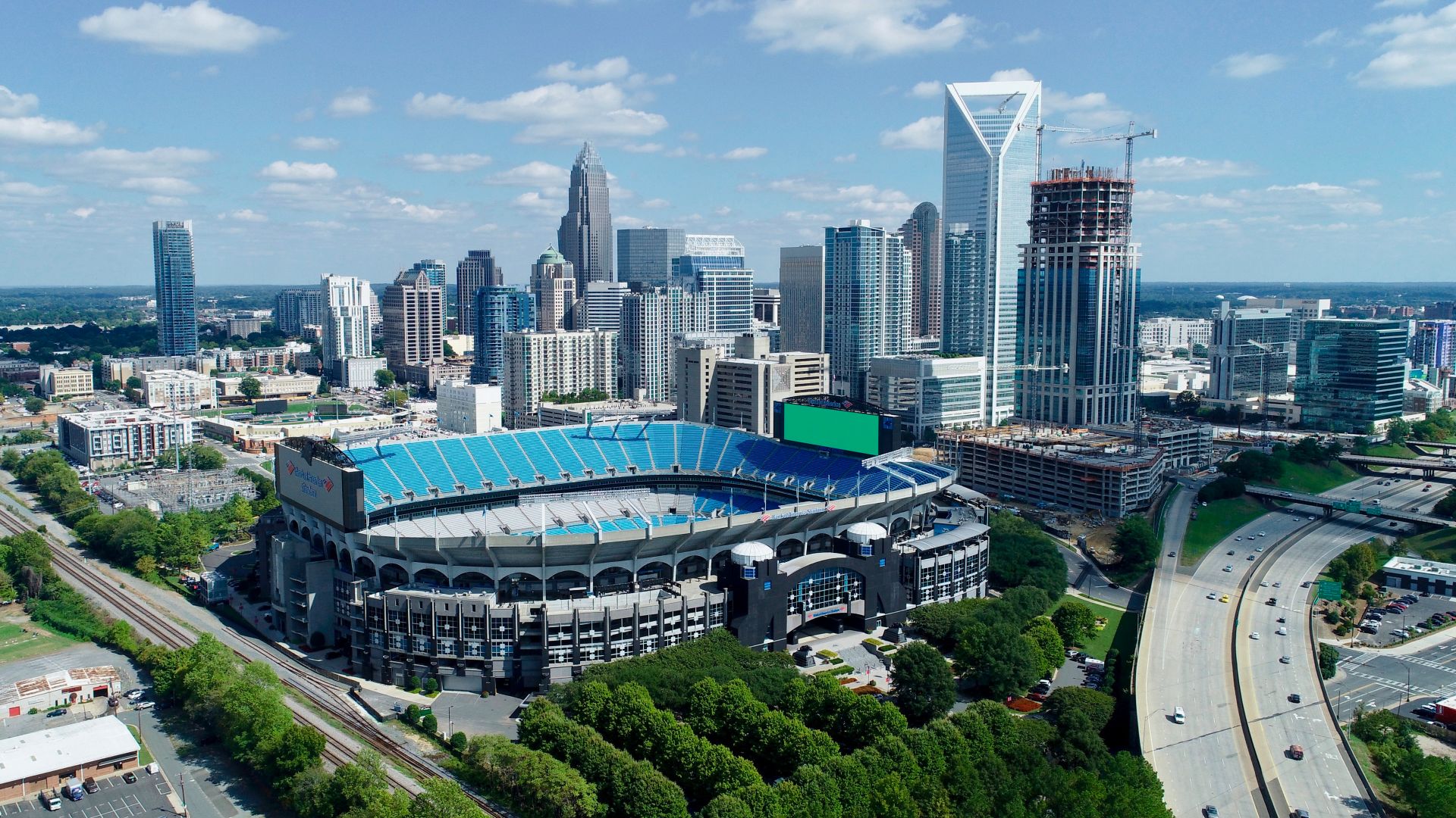 File:Uptown Charlotte 2018 taking by DJI Phantom 4 pro.jpg