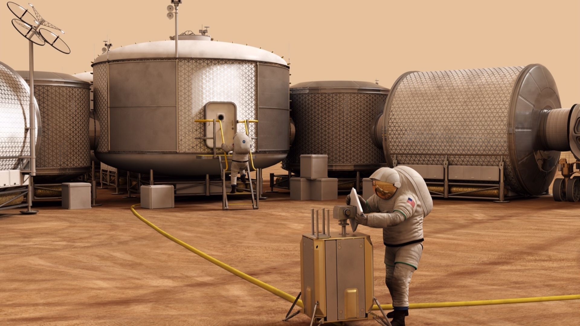 File:Martian habitat with colonists.jpg