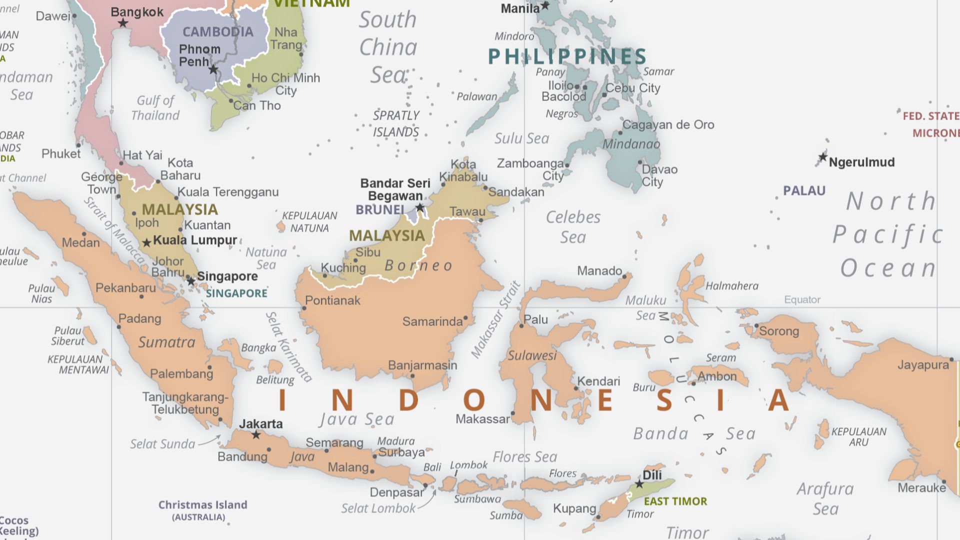 File:Southeast Asia Political Map World Factbook 2020.png