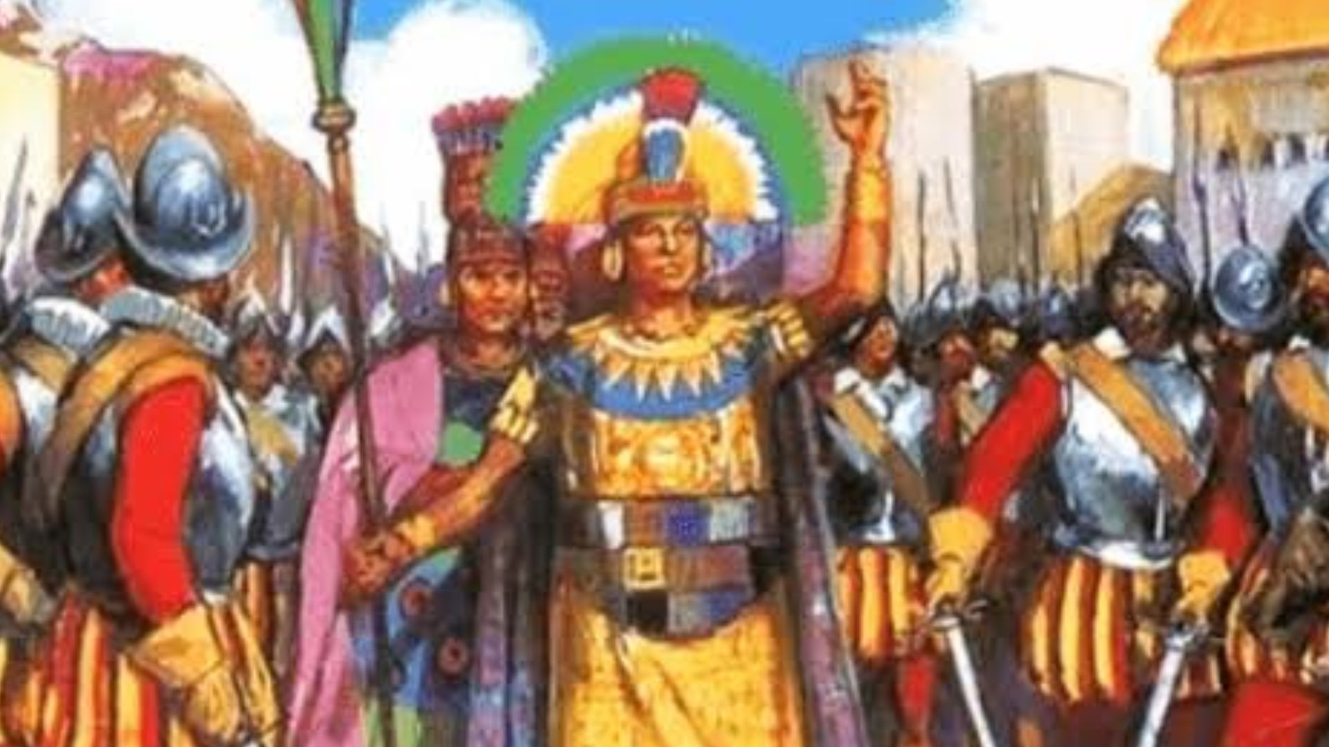 File:Encuentro entre Manco Inca y Francisco Pizarro.jpg