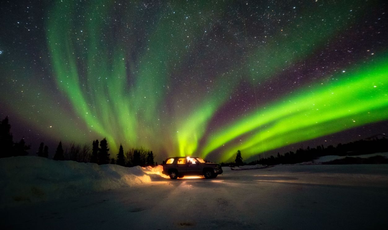 The Aurora Borealis, Alaska's Winter Skies
