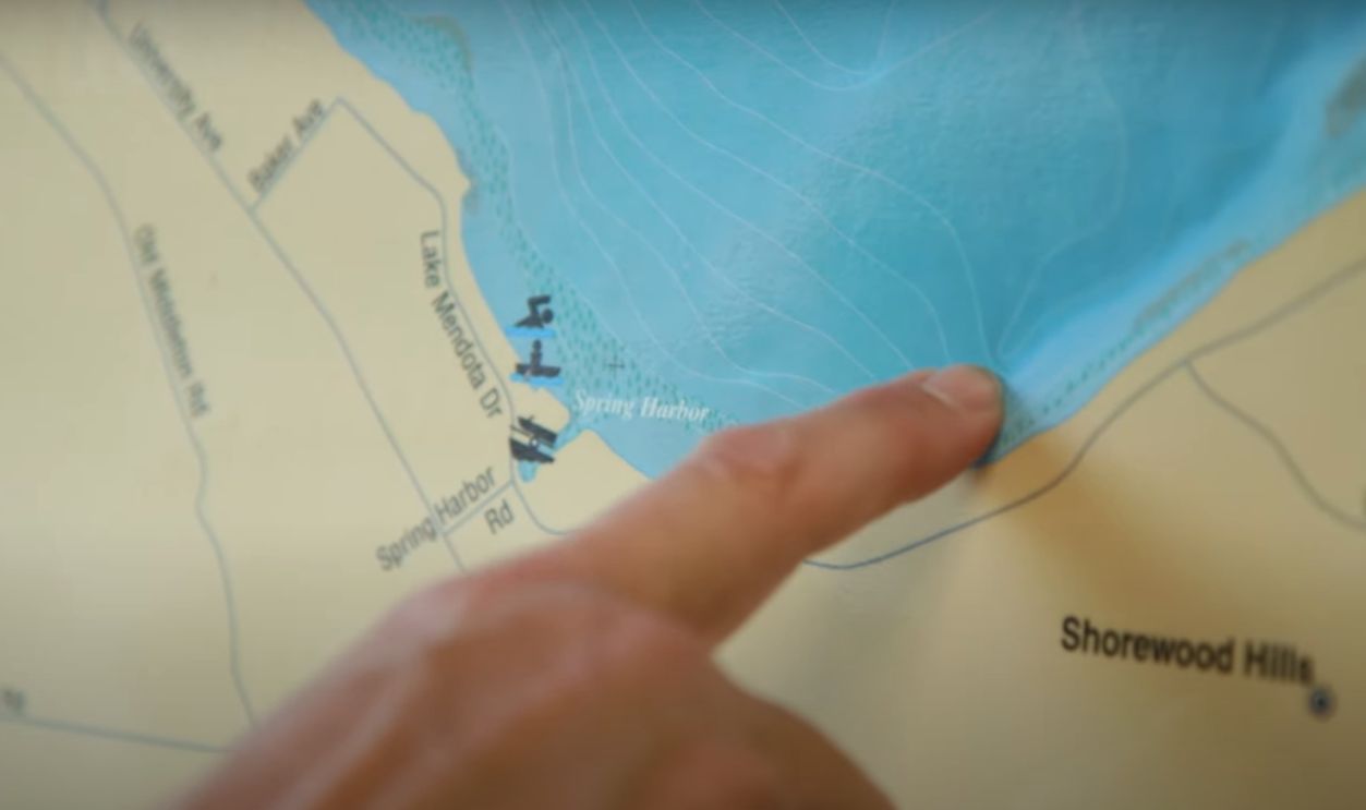 Lakebed Clues Suggest Human Settlement