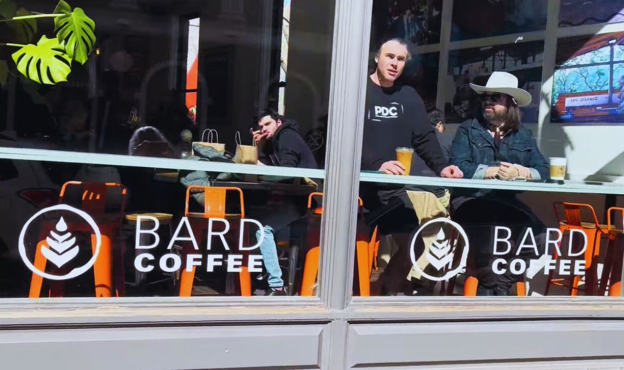 Bard Coffee Shop, Portland, Maine! 3/14/25., Wat Ompal Bai