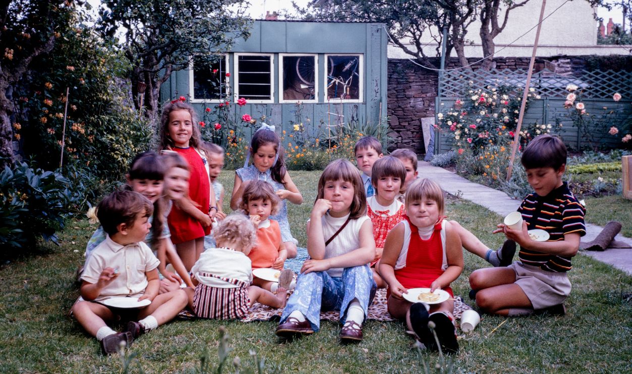 Playdates Meant The Backyard