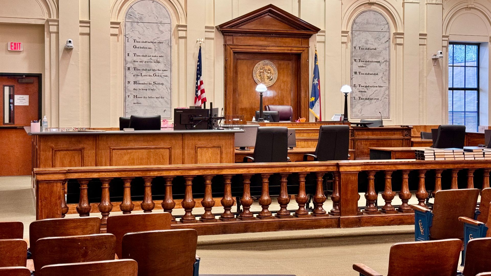File:A courtroom at the Cherokee County Courthouse in North Carolina, United States 01.jpg
