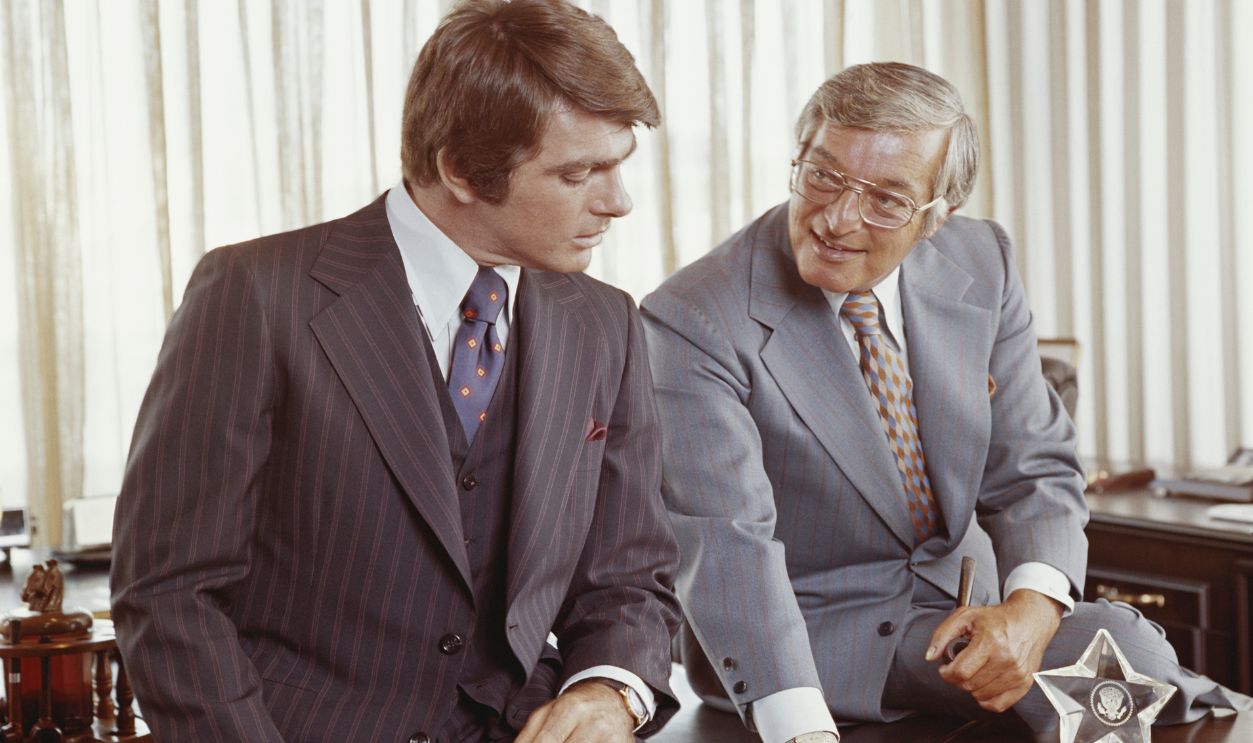 Dad Went To Work In A Tie