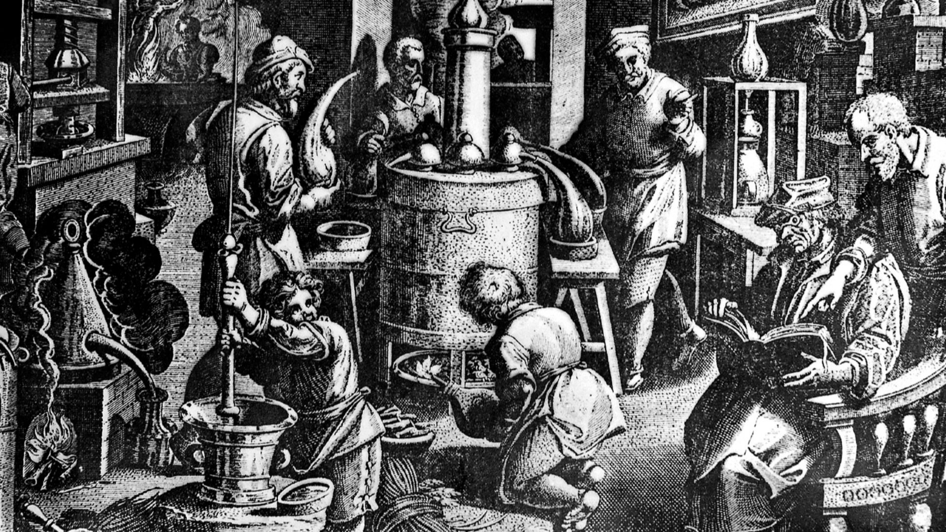 File:Alchemical laboratory Wellcome M0005193.jpg