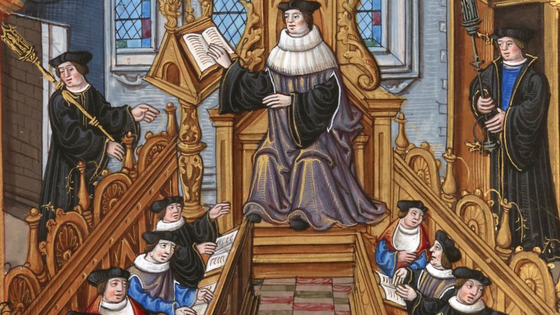 File:Meeting of doctors at the university of Paris.jpg