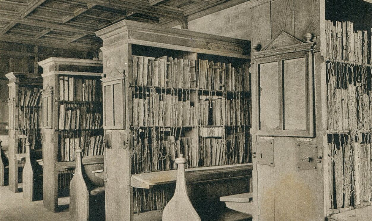 Books Were Chained