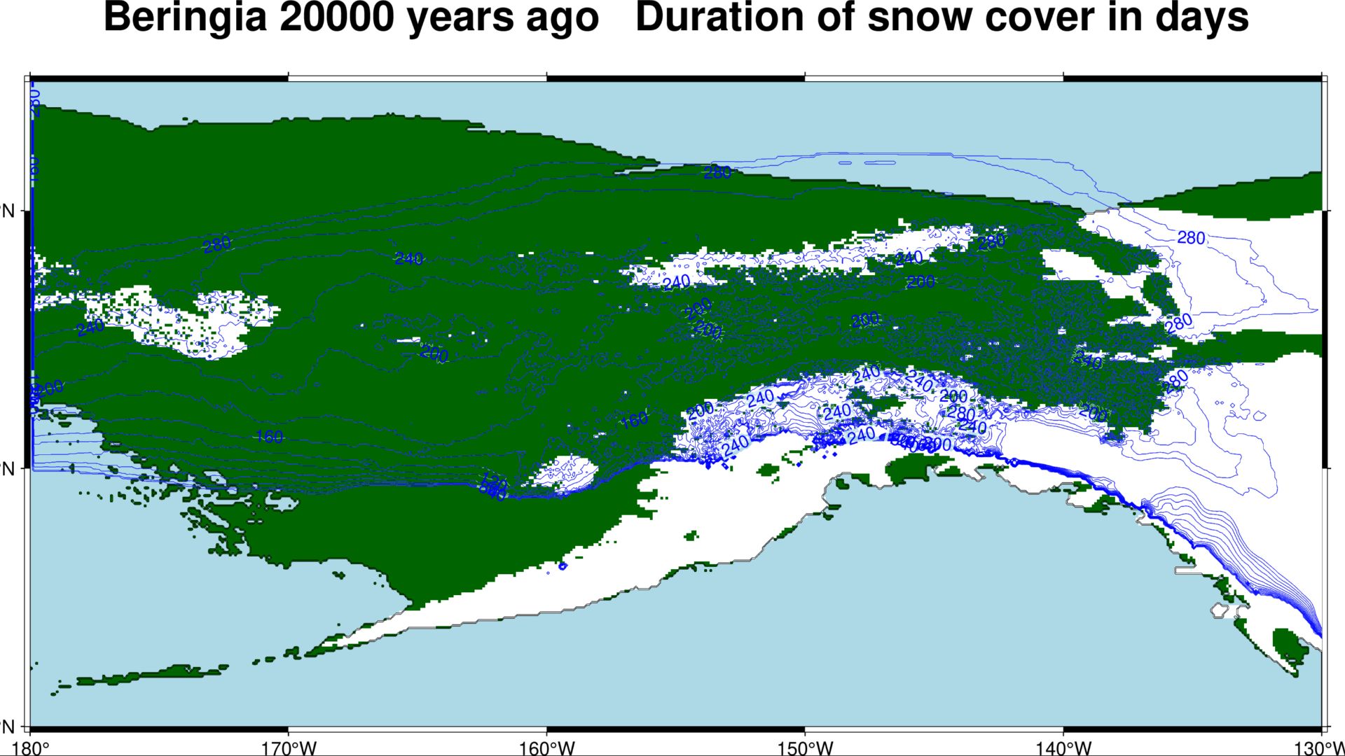 File:Beringia 20000bp duration of snow cover days 1.png