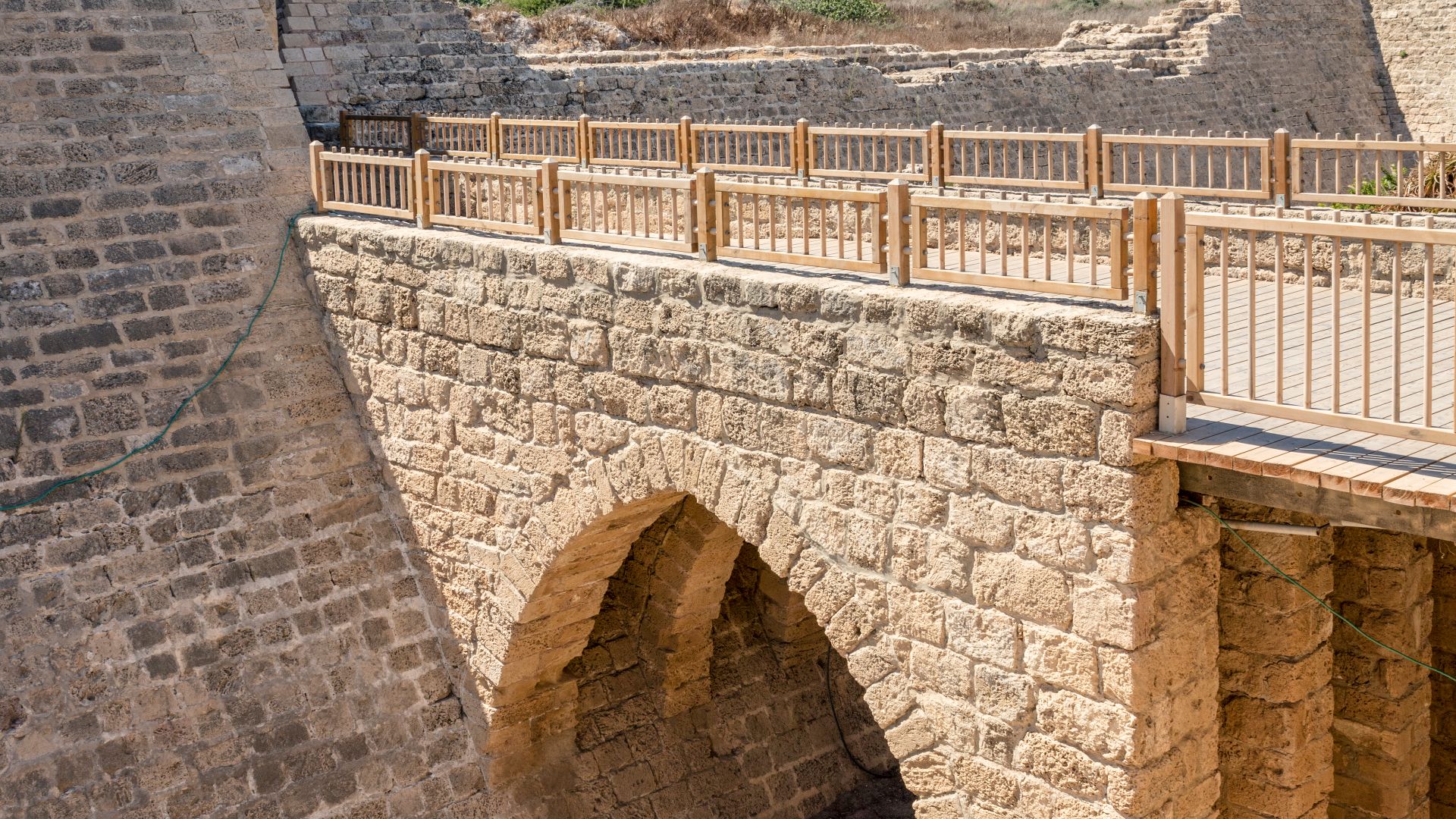 File:ISR-2016-Caesarea-Caesarea Maritima-Crusaders’ Fortress (bridge).jpg
