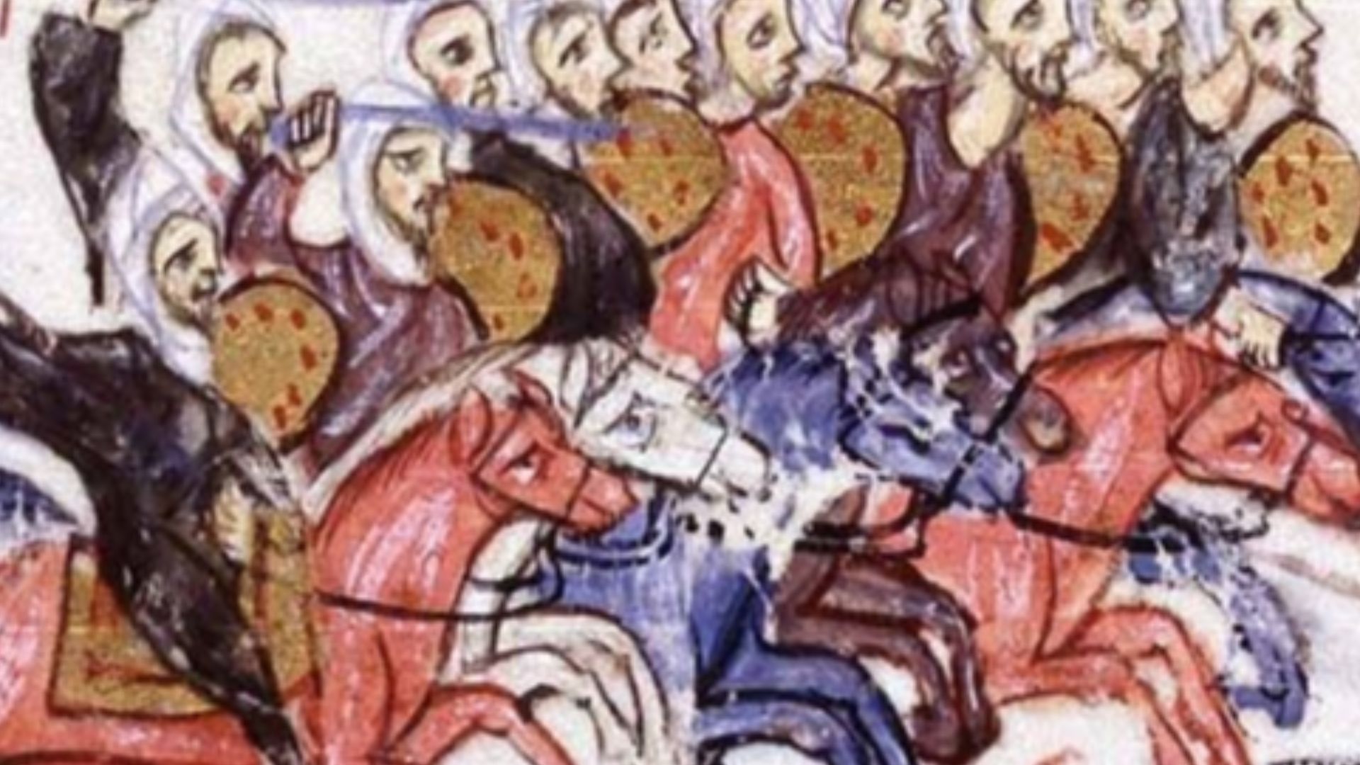 File:The Arabs drive the Byzantines to flight at Azazion.jpg