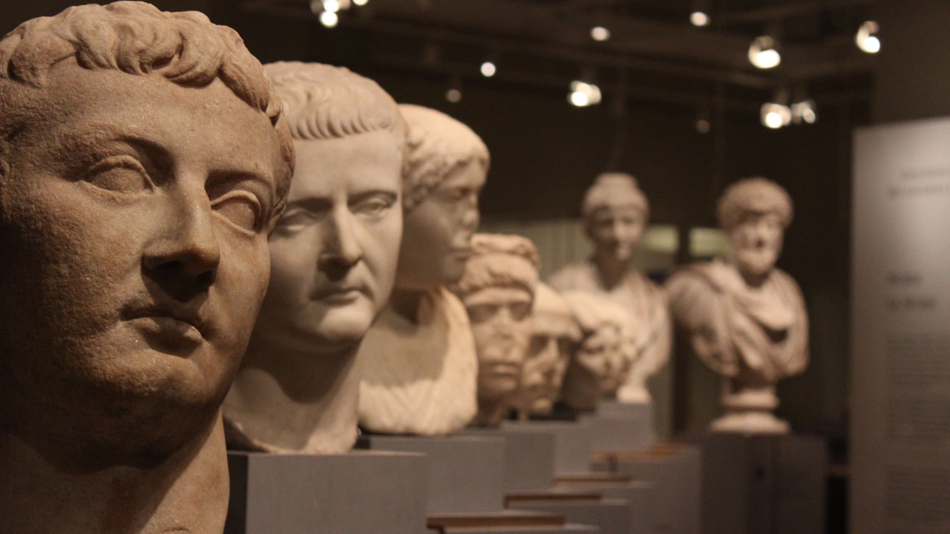 File:Royal Ontario Museum, Eaton Gallery of Rome - Roman busts.jpg