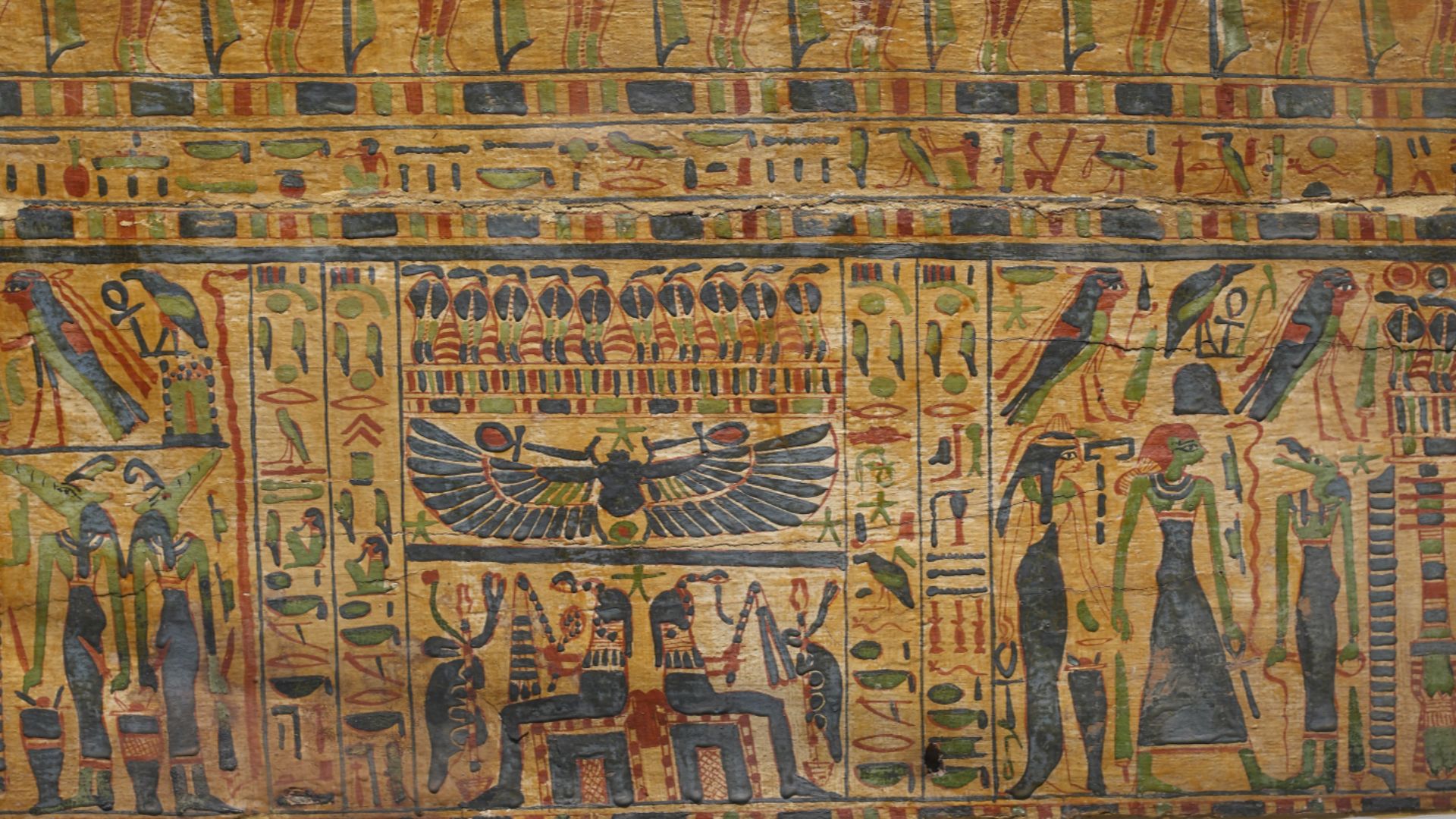 File:Egyptian - Coffin Panel with Paintings of Funerary Scenes - Walters 622 - Detail B.jpg