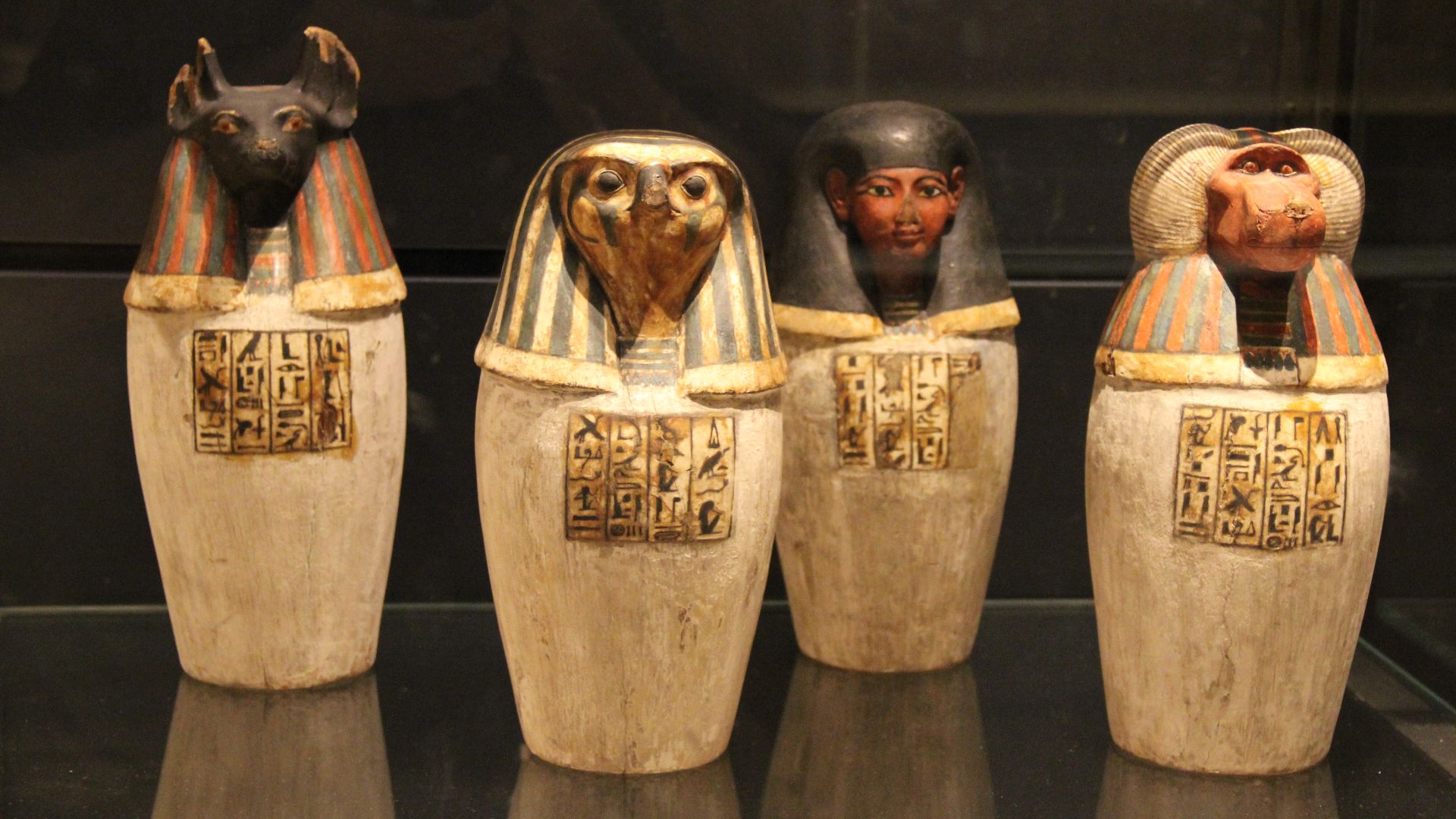 File:Ancient Egypt Canopic Jars (28416675795).jpg