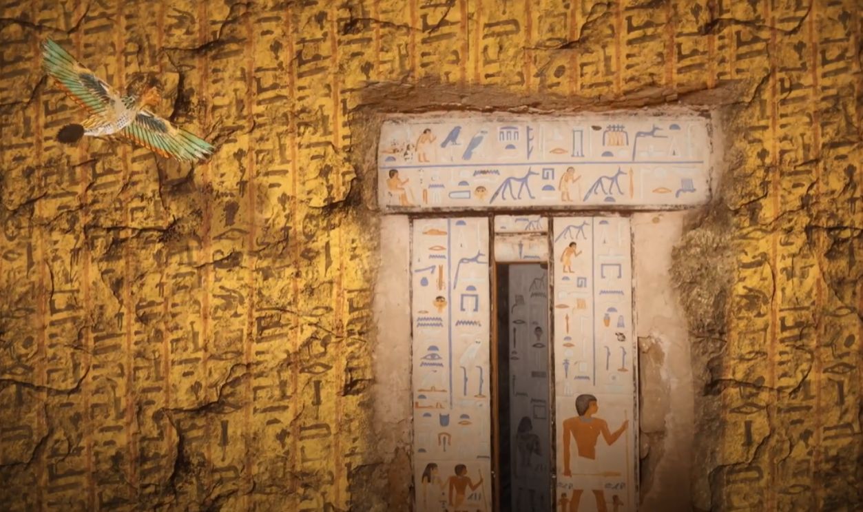 Fascinating Structure Inside Ancient Tomb