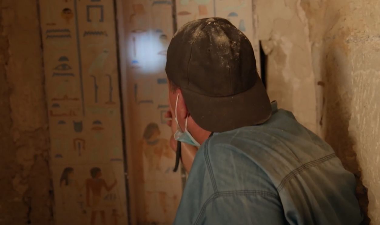 Fascinating Structure Inside Ancient Tomb