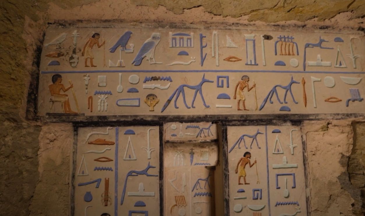 Fascinating Structure Inside Ancient Tomb