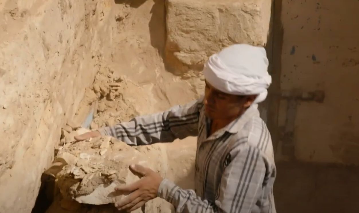 Fascinating Structure Inside Ancient Tomb