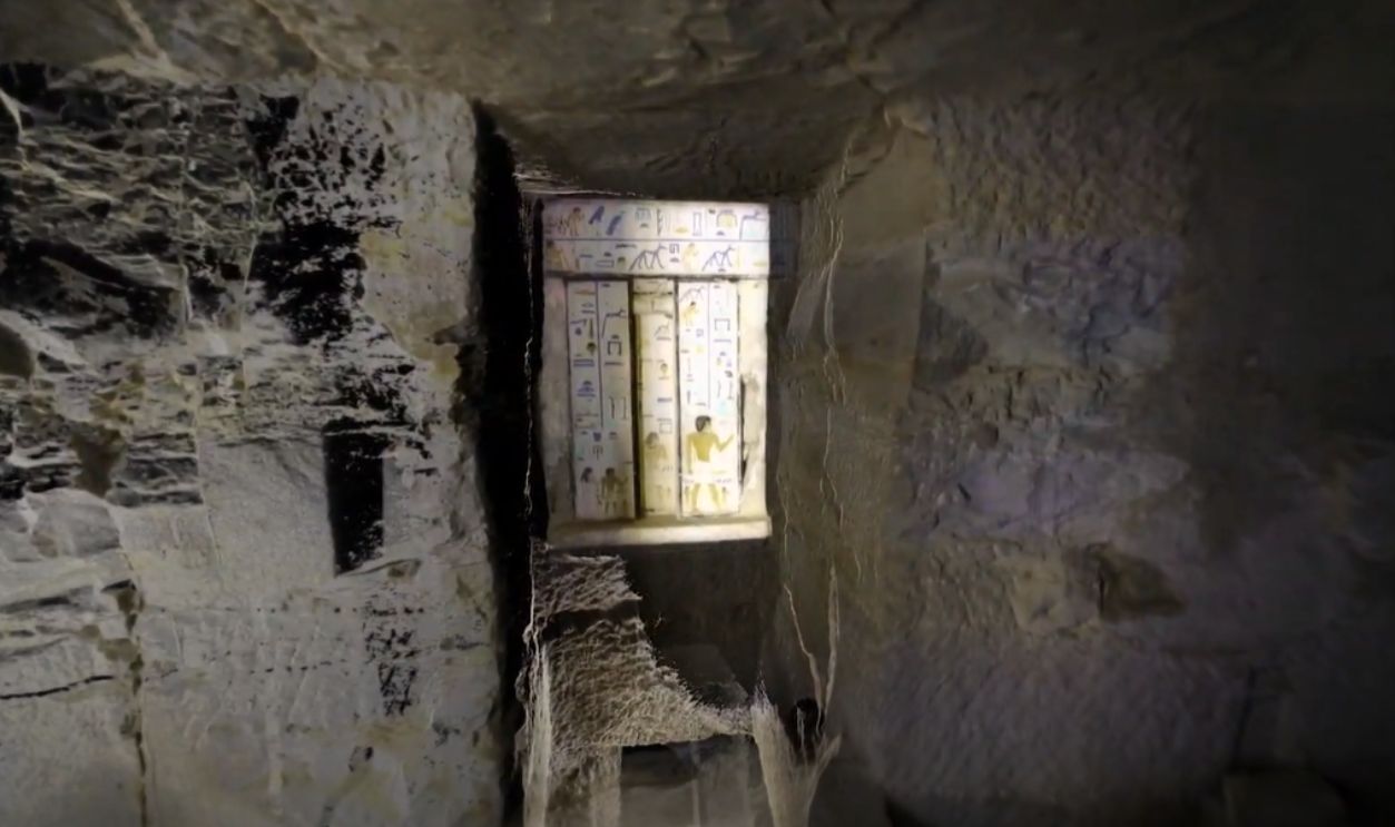 Fascinating Structure Inside Ancient Tomb