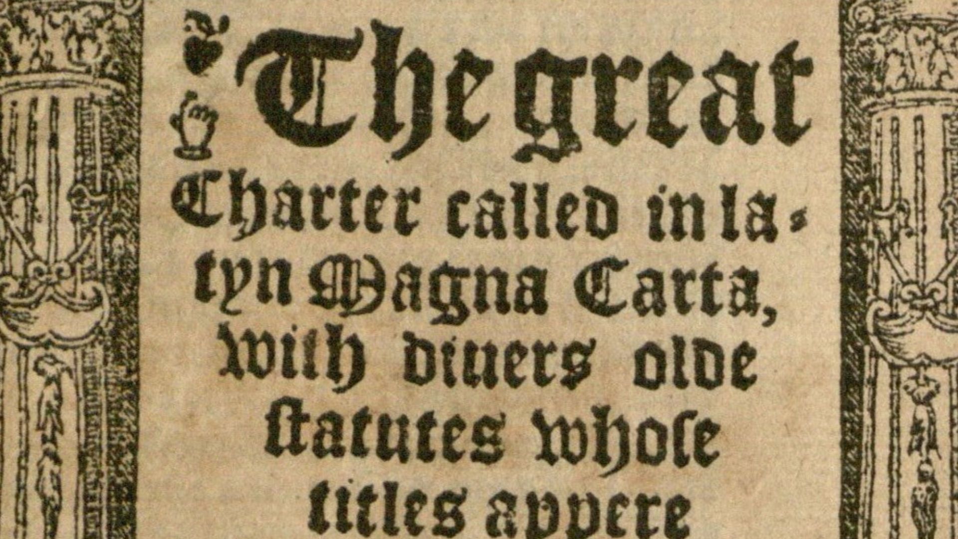 File:The Great Charter called in Latyn Magna Carta (1542).jpg