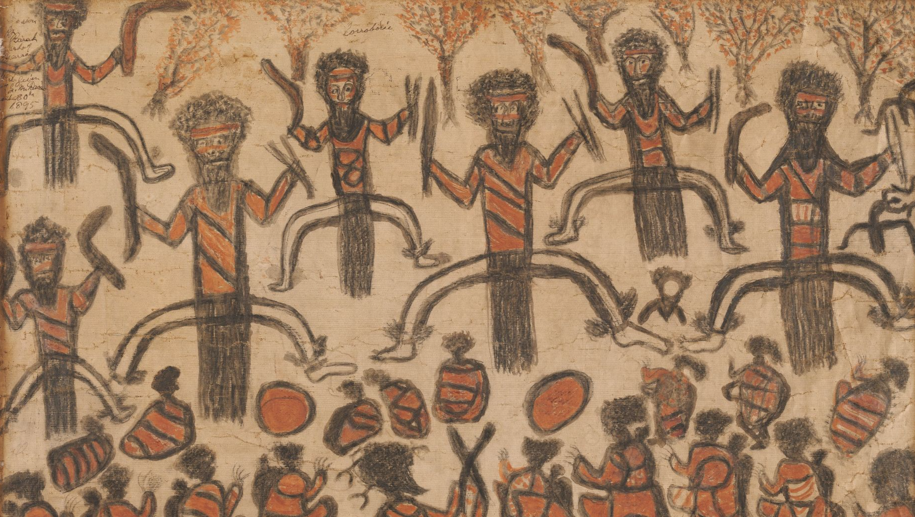 File:William BARAK - Wurundjeri people - Corroboree - Google Art Project.jpg