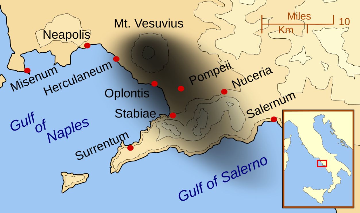 Mount Vesuvius Ended Pompeii