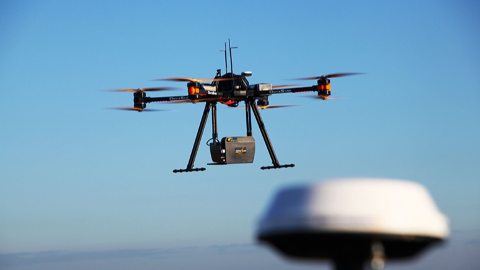 File:Yellowscan LIDAR on OnyxStar FOX-C8 HD.jpg