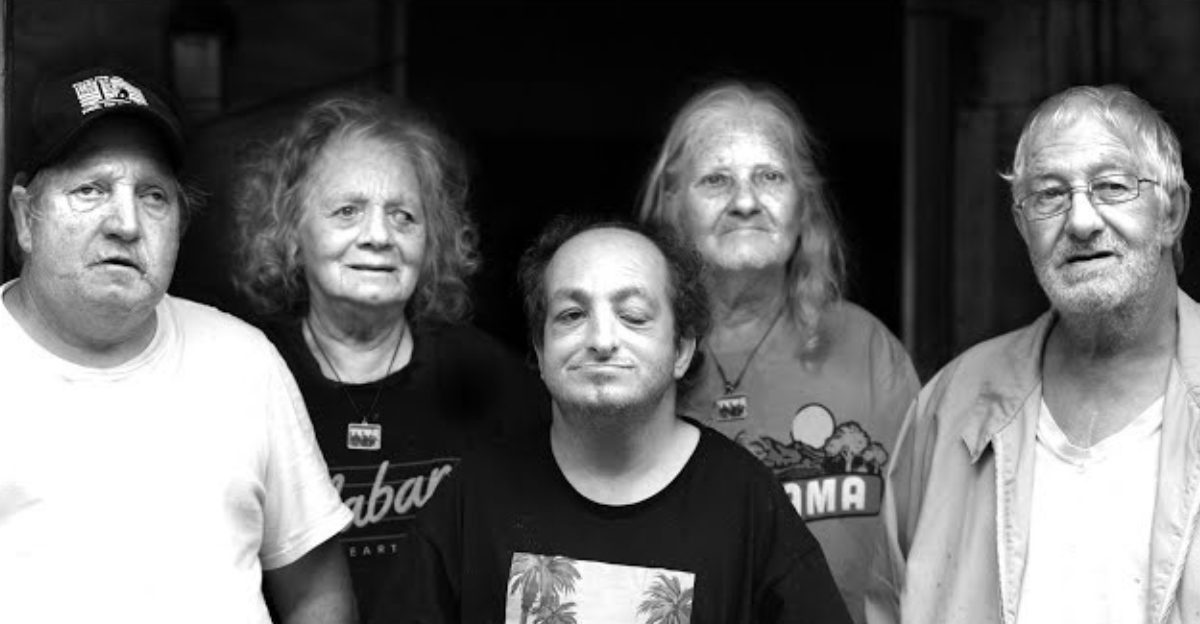 virginia sign and inbred family split image