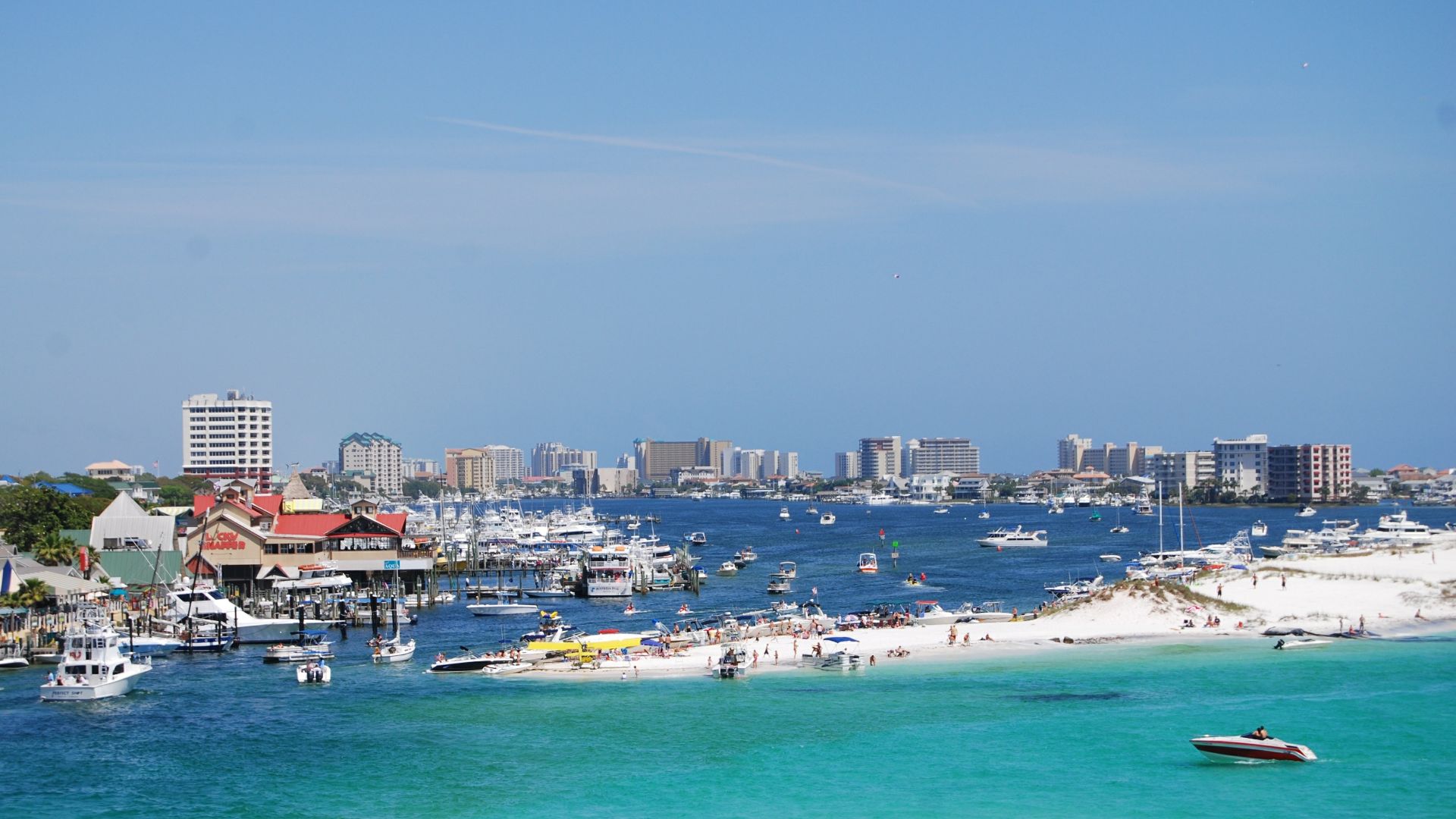 File:View of Destin, Florida from the Destin Harbor.jpg