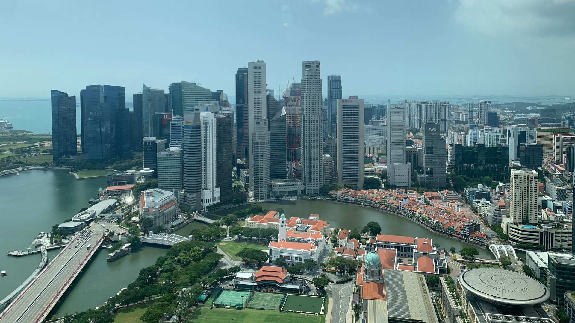 aerial view of city buildings during daytime