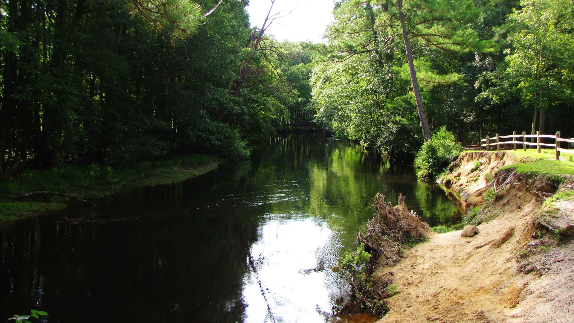 File:Lumber River at Chalk Banks.jpg
