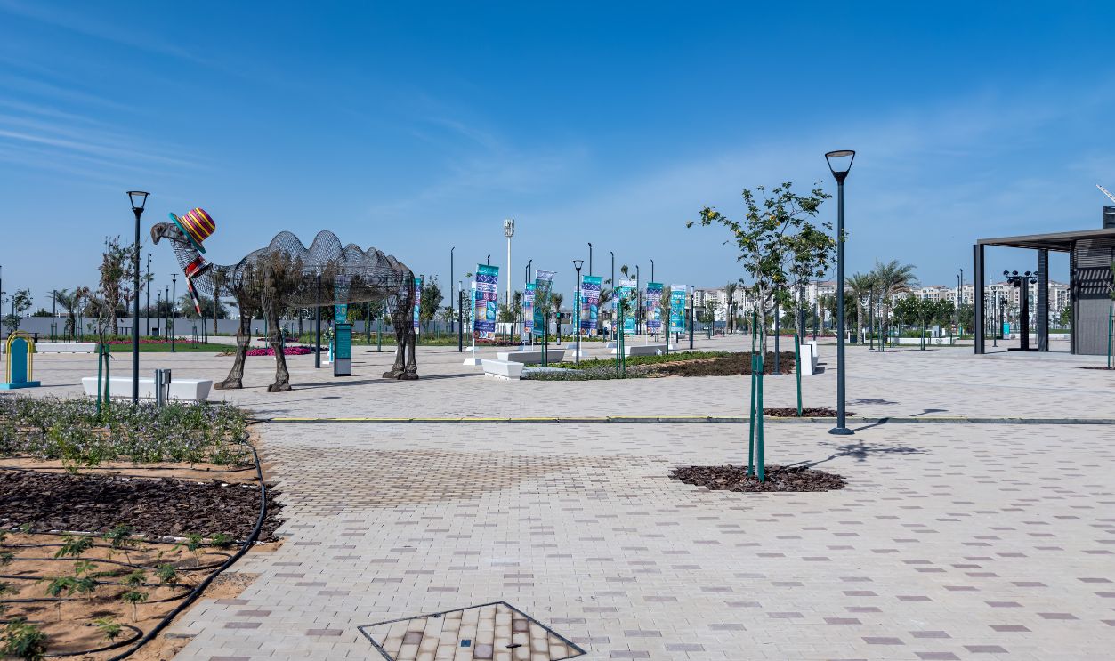 Masdar Park is a sustainable park located in Masdar City, Abu Dhabi, one of the world's most sustainable urban communities
