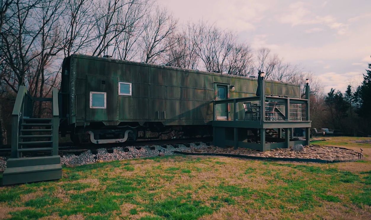 Converted WWII Train Car