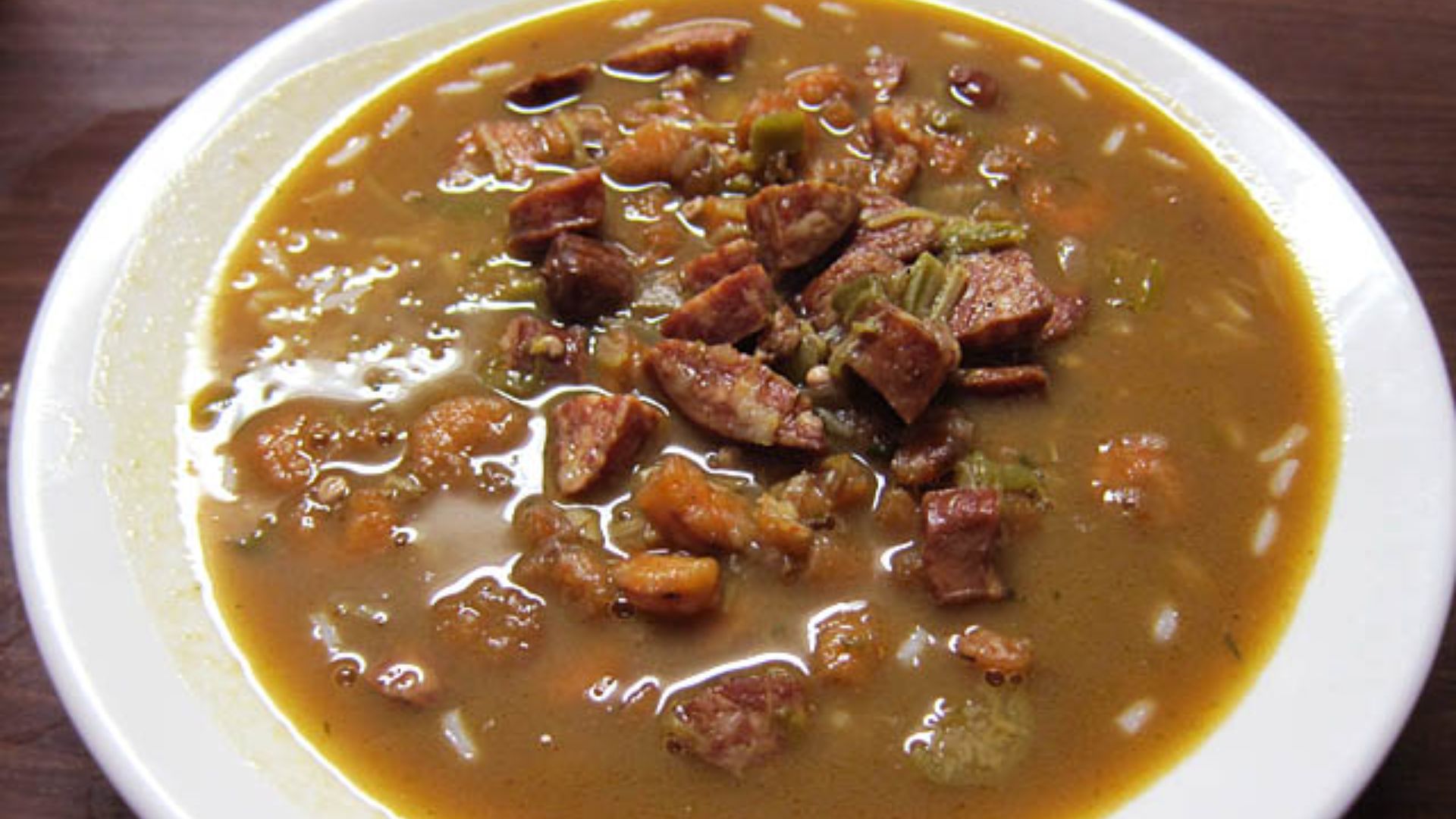 File:Jan's Cajun Restaurant, Lafitte, Louisiana - Seafood Gumbo.jpg