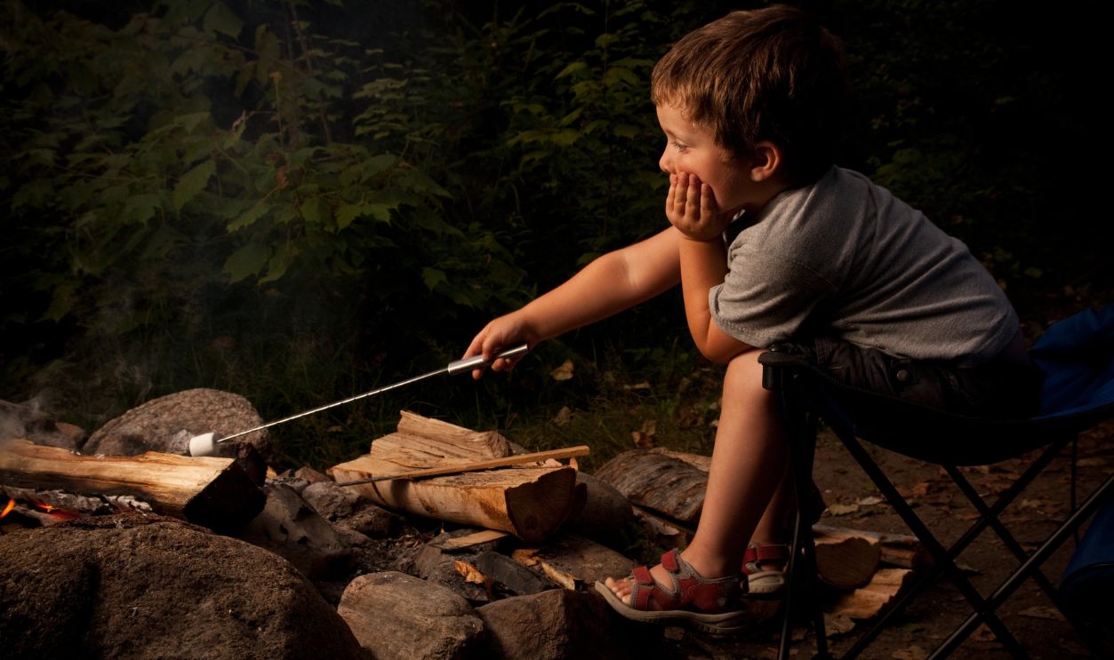 Cooking Over Fires Without Any Adults Nearby