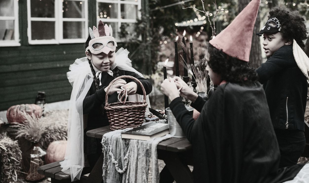 Mock Weddings Between Campers