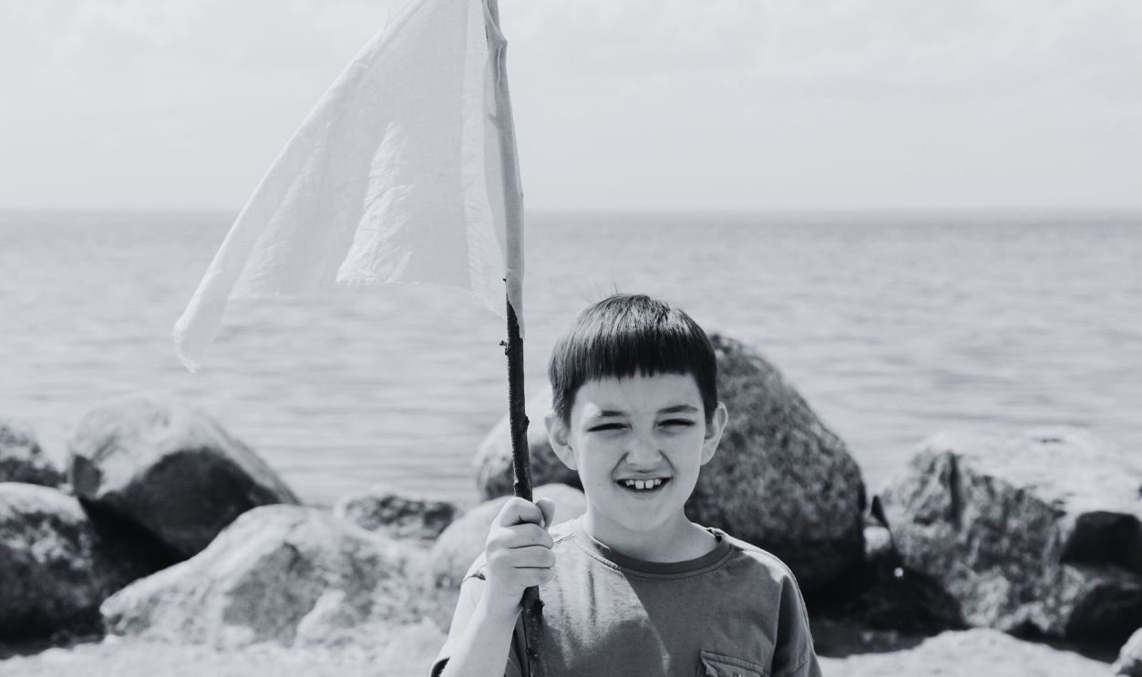 Capture The Flag Across Unmarked Terrain