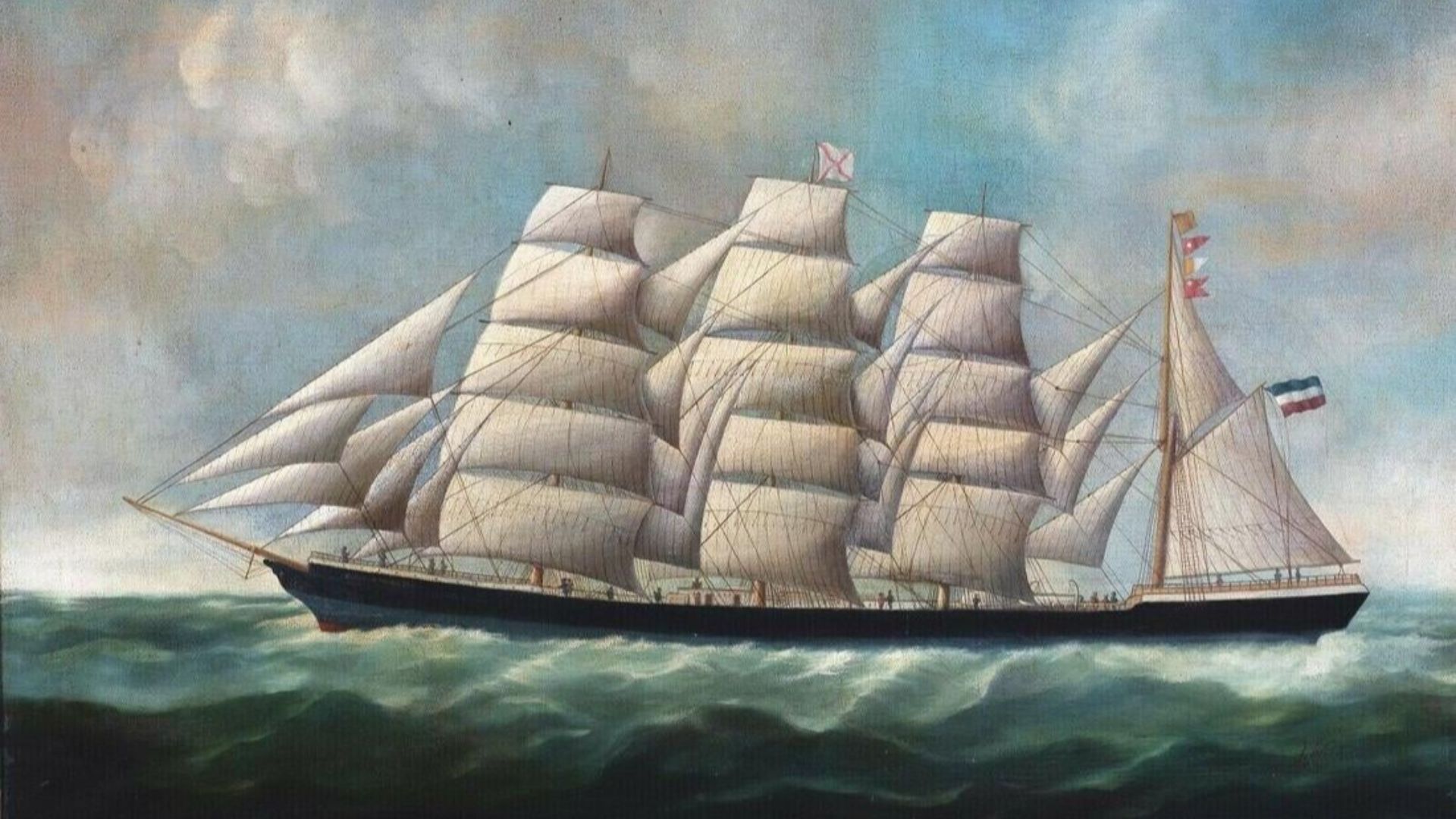 File:Joseph Witham - Dutch Merchant Ship 'Eleanor Margaret' 93369056.jpg