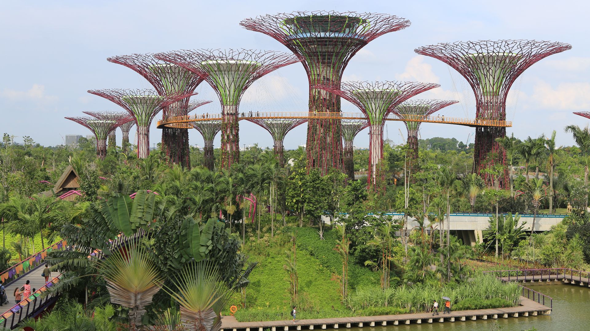 File:Supertree Grove, Gardens by the Bay, Singapore - 20120712-02.jpg