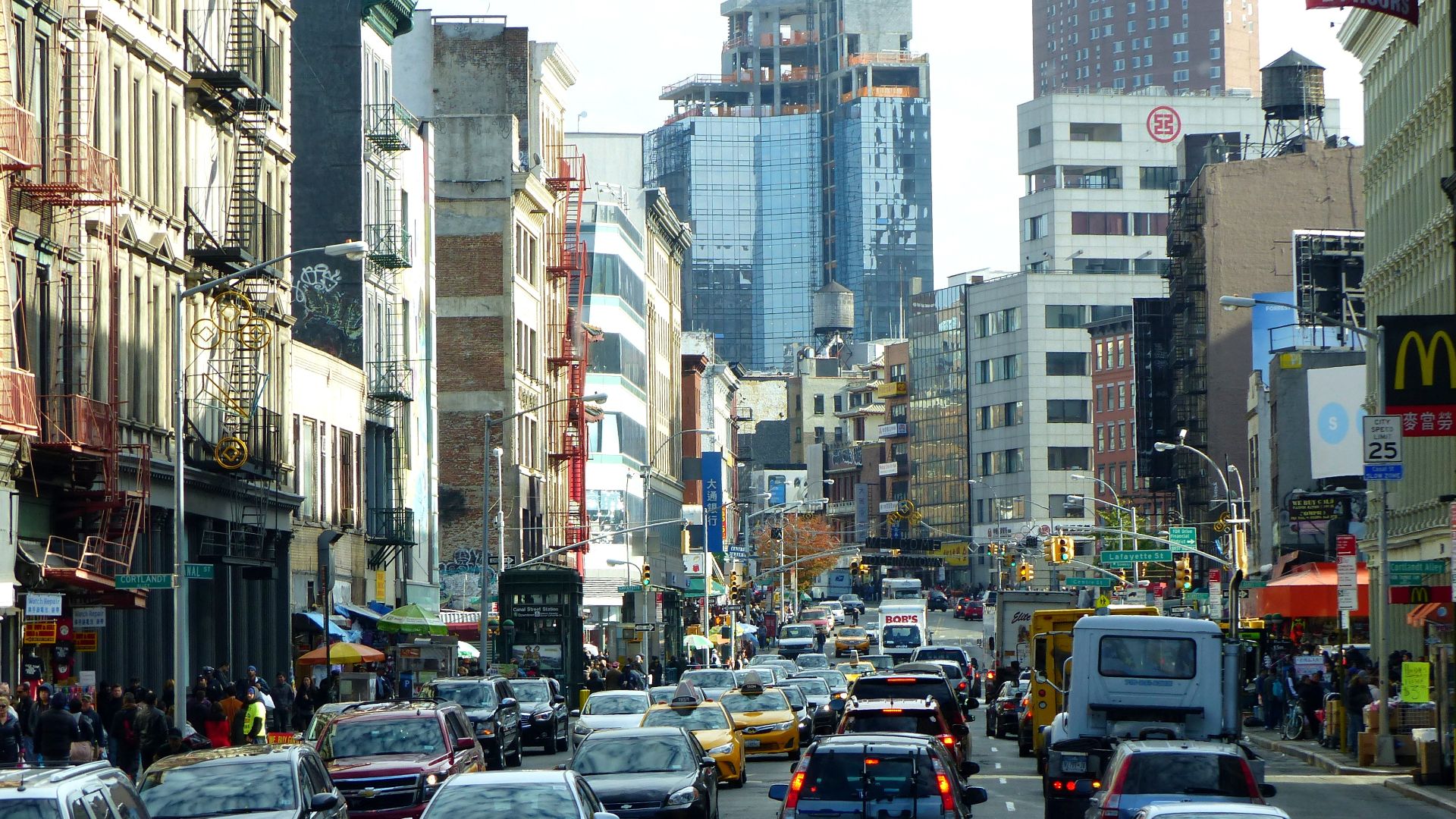 File:NYC – Chinatown – Little Italy - Canal Street - panoramio.jpg